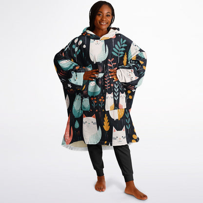 Boho cat Snug Hoodie