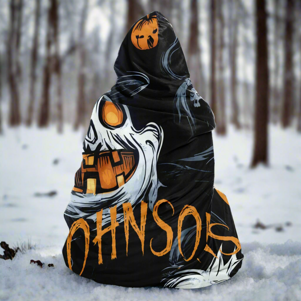 Halloween Personalized Hooded Blanket