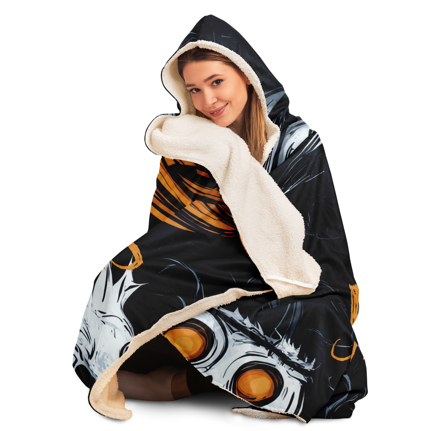 Halloween Personalized Hooded Blanket