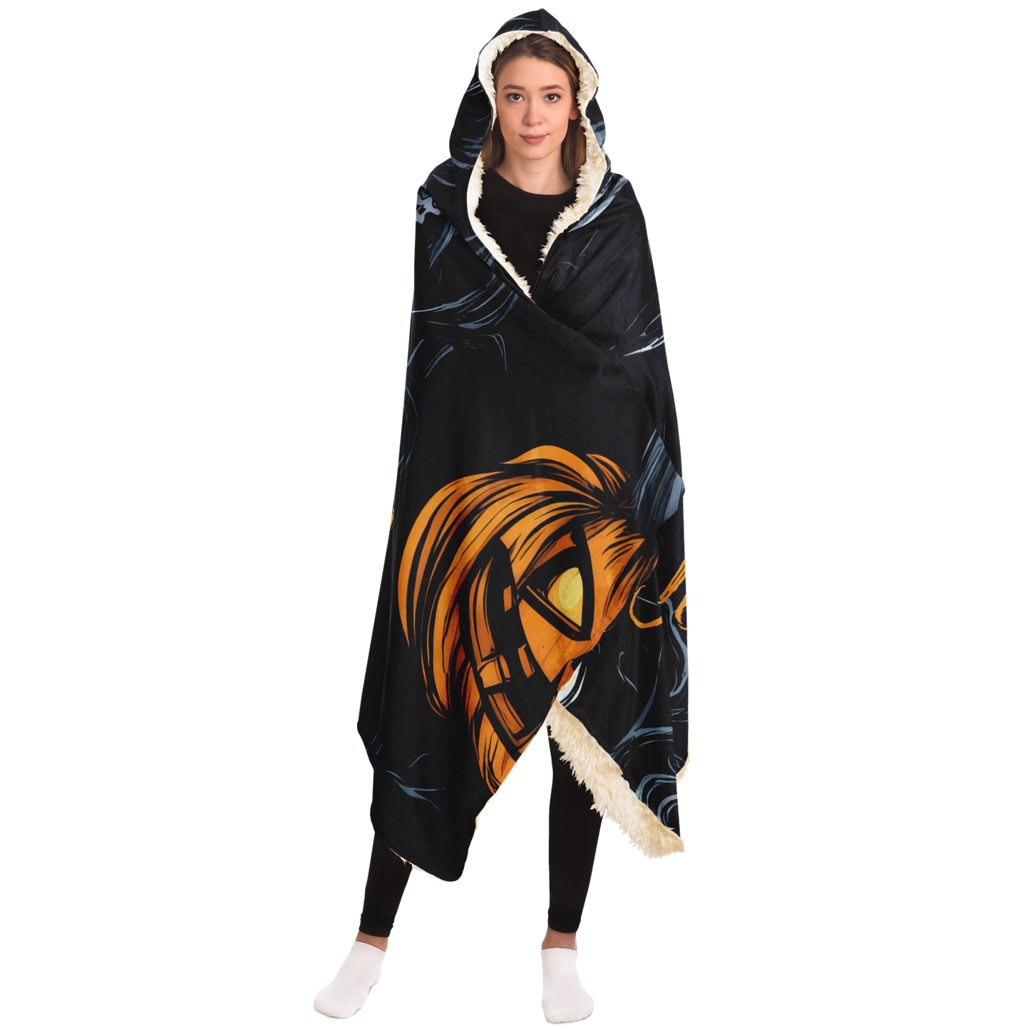 Halloween Personalized Hooded Blanket