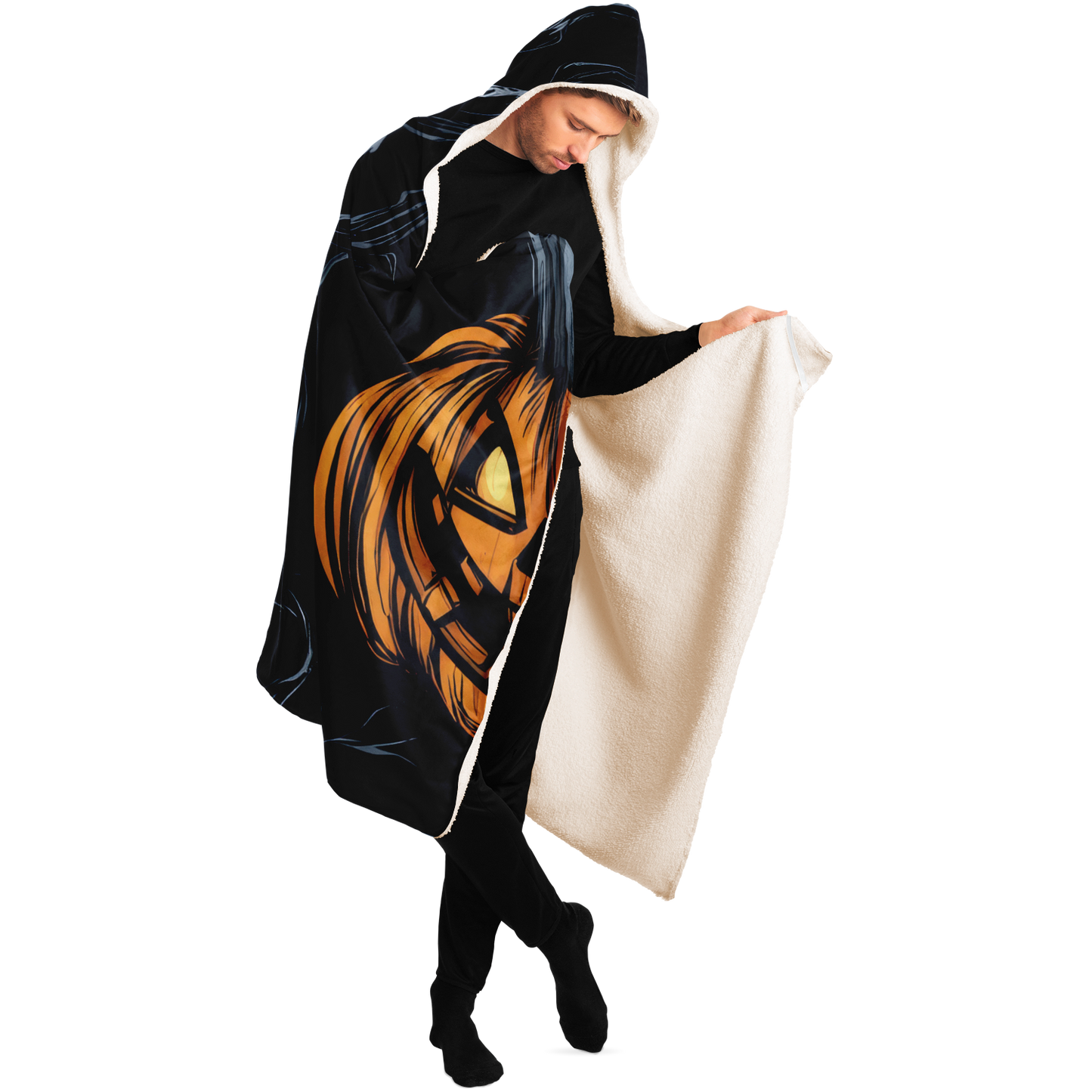 Halloween Personalized Hooded Blanket