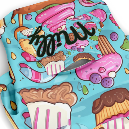 Custom Dog Zip-Up Hoodie - Candy