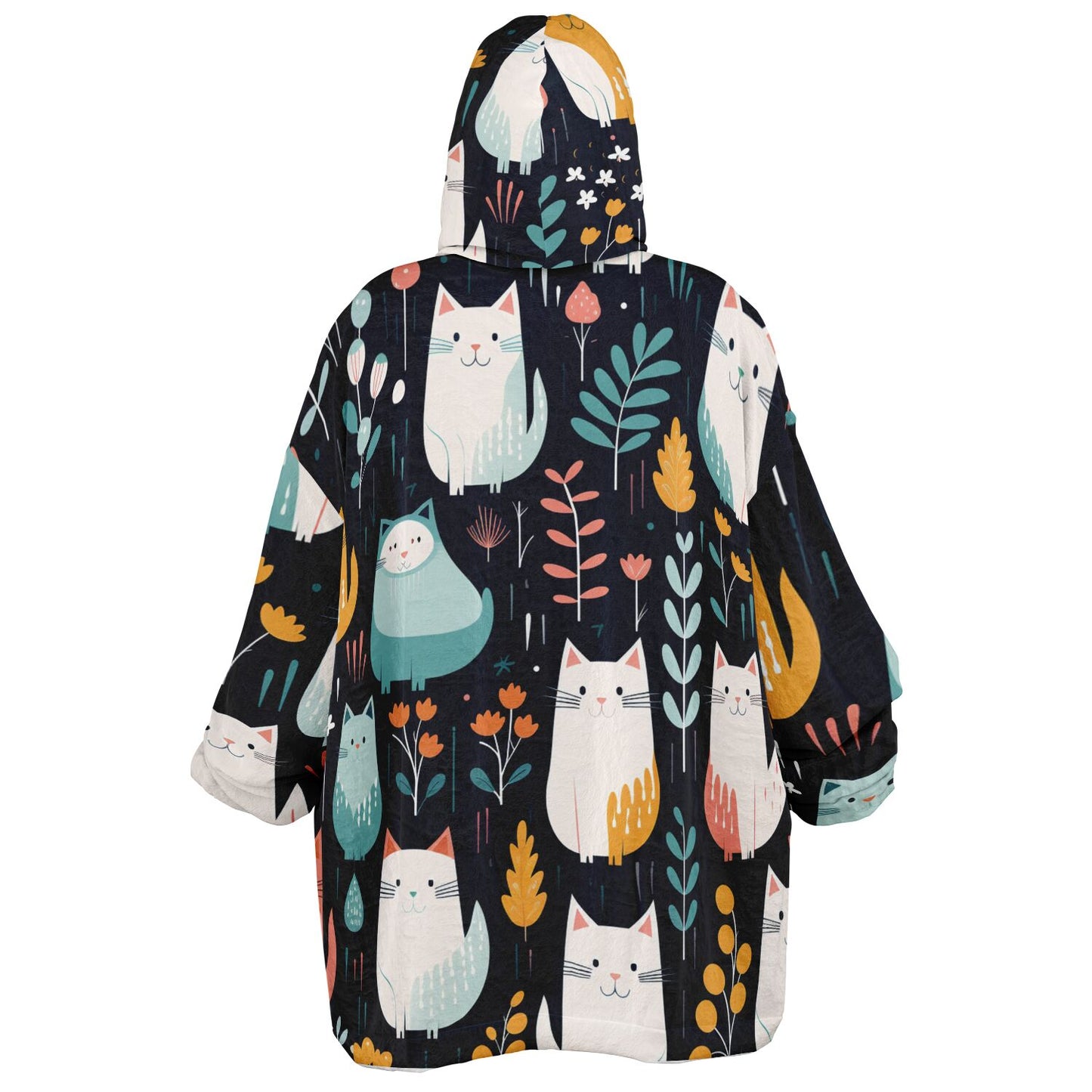 Boho cat Snug Hoodie